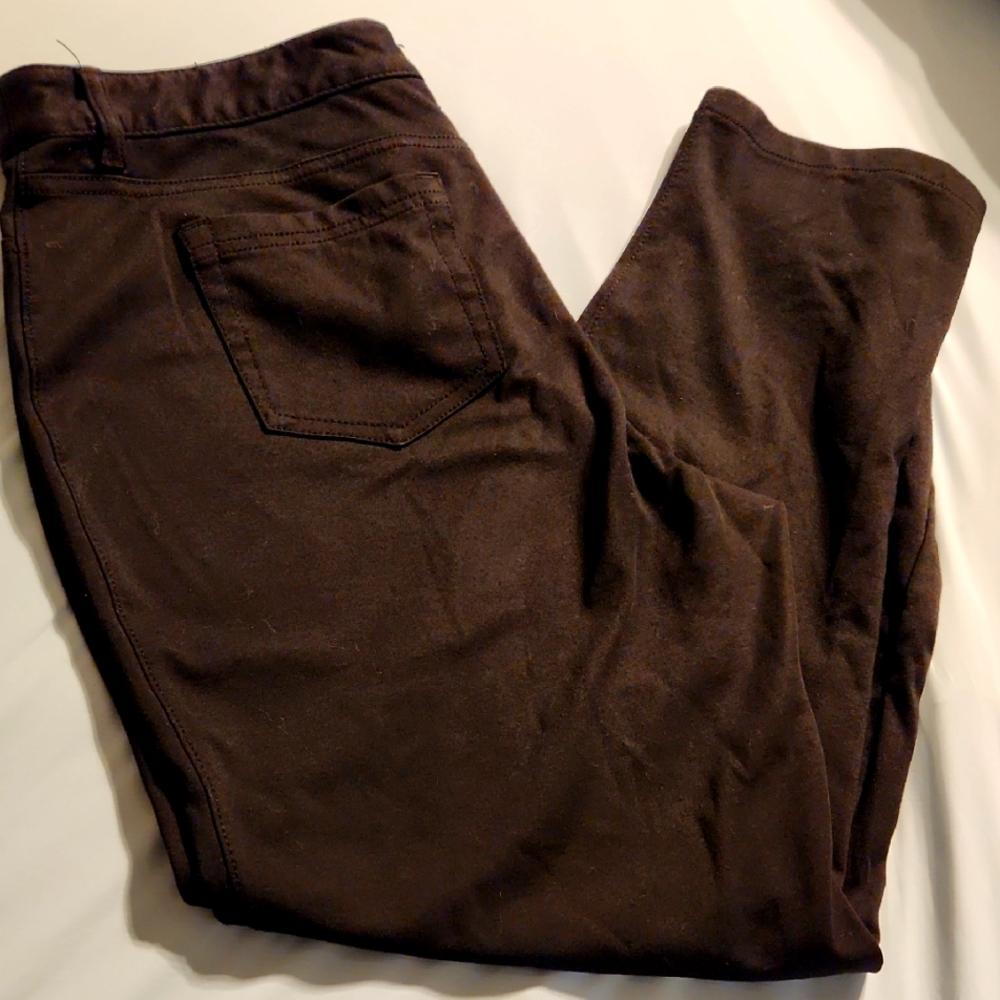 Women's Black Business Casual Pants. Size 18